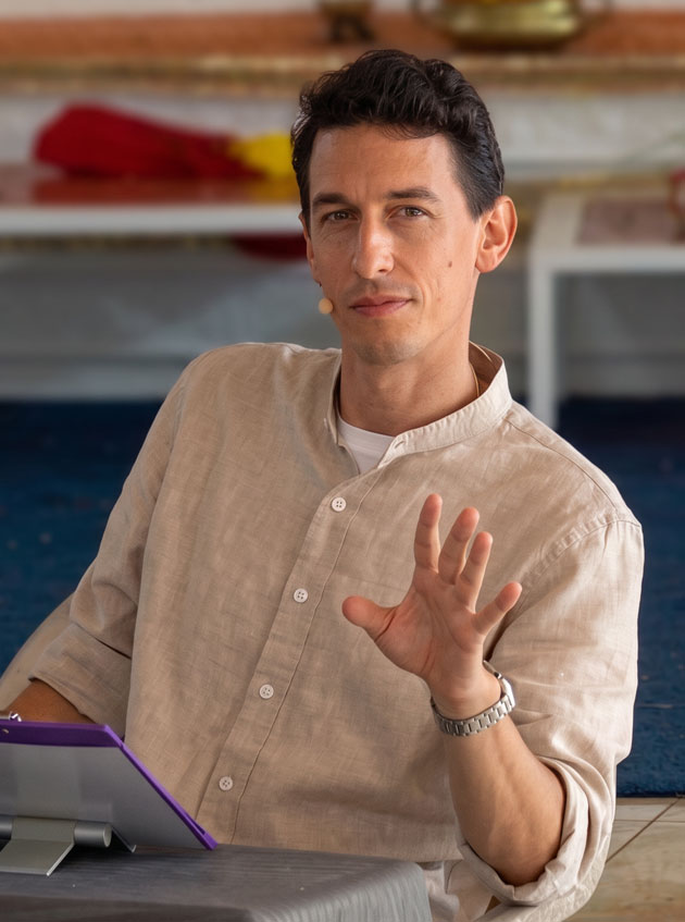 andre vas bhagavad gita spiritual teacher